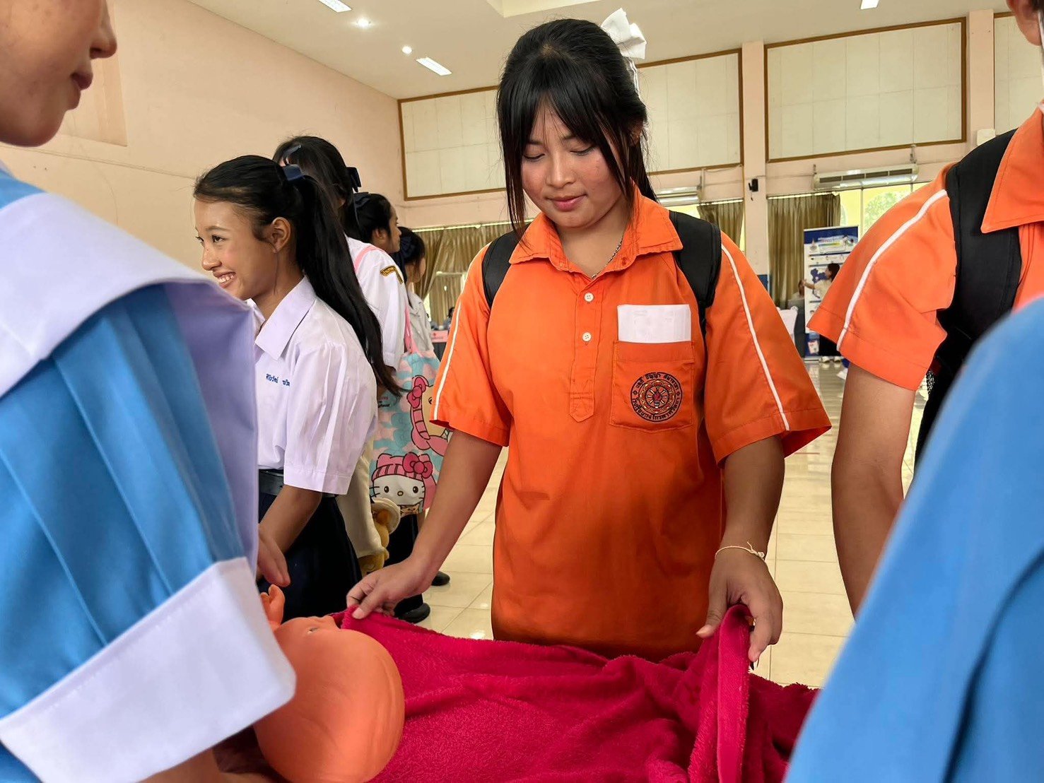 เข้าร่วมโครงการของสถาบันพระบรมราชชนก “สบช.สัญจร” ประจำปีการศึกษา ๒๕๗๐